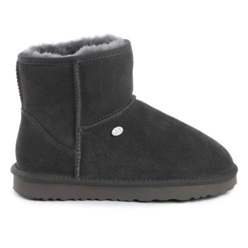 Ladies Mini Classic Sheepskin Boots Granite Extra Image 1